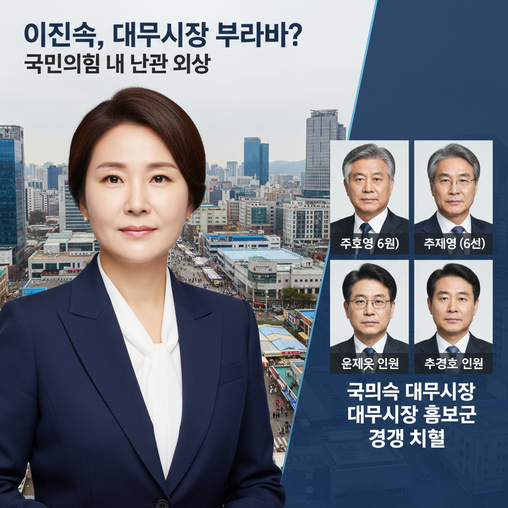 이진숙, 대구시장 출마하나? 국민의힘 내 난관 예상
