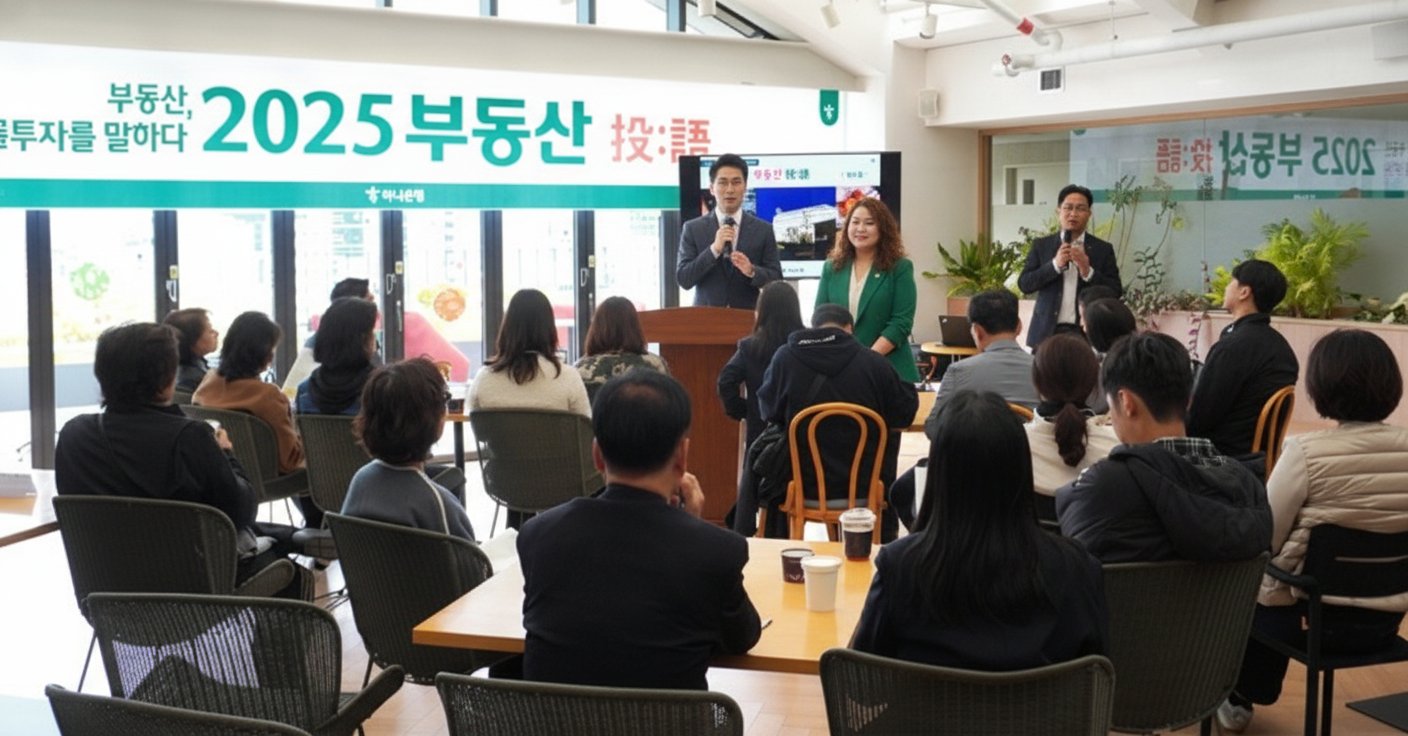 하나은행, 2025 부동산 투자 세미나 개최