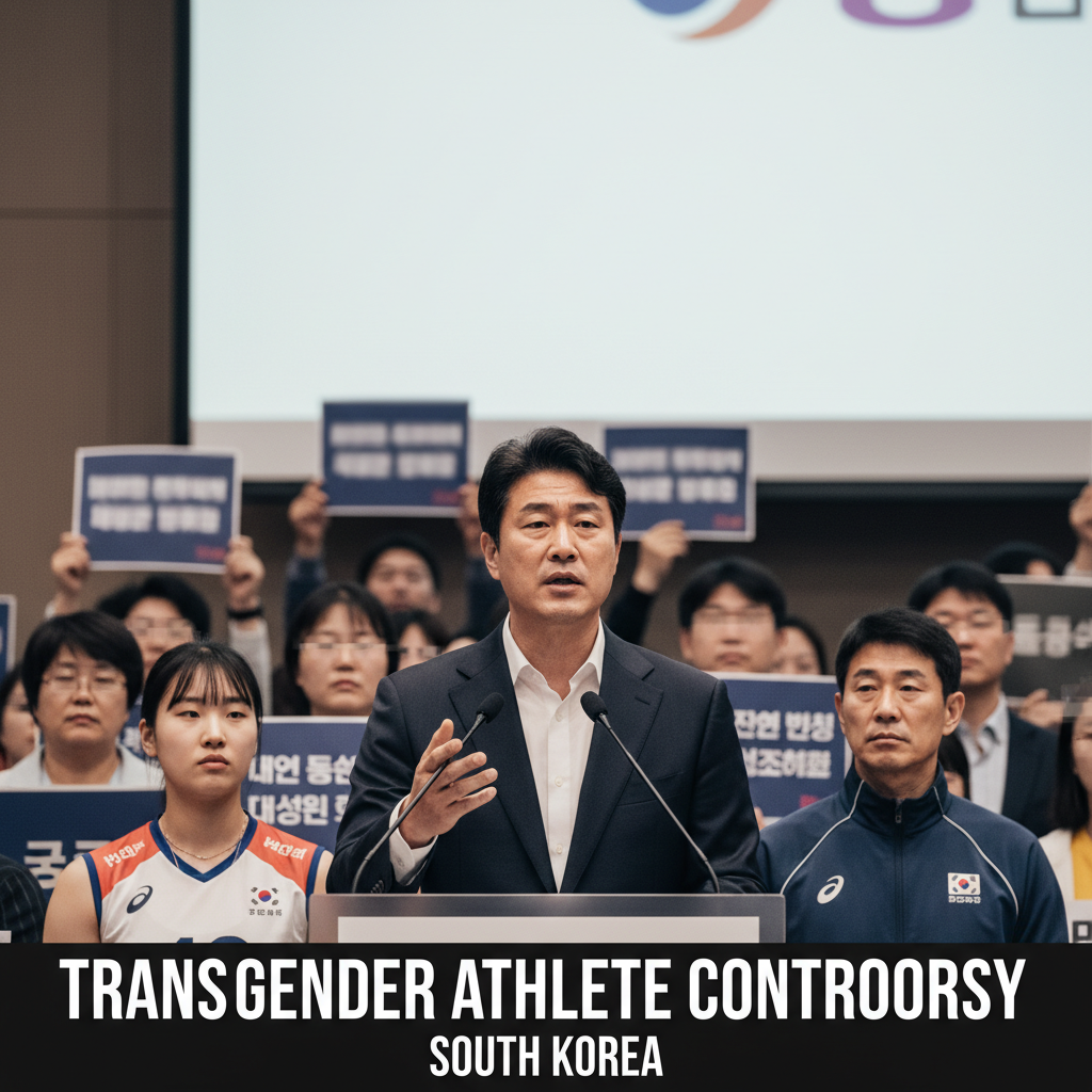 미국 배구 선수, 트랜스젠더 선수 경기 거부 논란